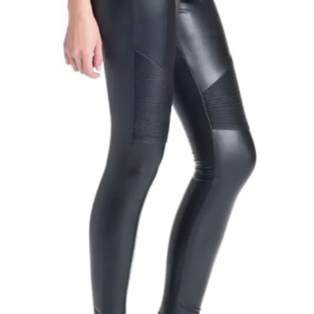 Preggo Rockstar Mamacita Maternity Moto Leggings
